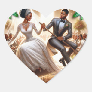 Nuestro Día de la Boda Pegatinas