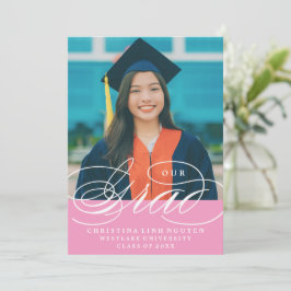 NUESTRO ELEGANTE GRADO SCRIPT | INVITACIÓN DE GRAD
