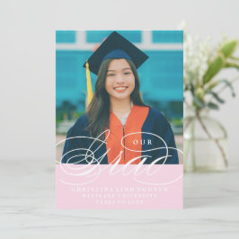 NUESTRO ELEGANTE GRADO SCRIPT | INVITACIÓN DE GRAD