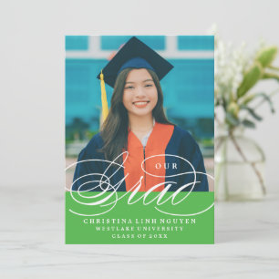 NUESTRO ELEGANTE GRADO SCRIPT   INVITACIÓN DE GRAD
