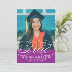 NUESTRO ELEGANTE GRADO SCRIPT   INVITACIÓN DE GRAD