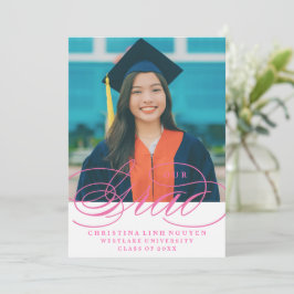 NUESTRO ELEGANTE GRADO SCRIPT | INVITACIÓN DE GRAD