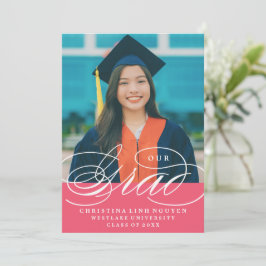 NUESTRO ELEGANTE GRADO SCRIPT | INVITACIÓN DE GRAD