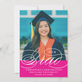 NUESTRO ELEGANTE GRADO SCRIPT | INVITACIÓN DE GRAD