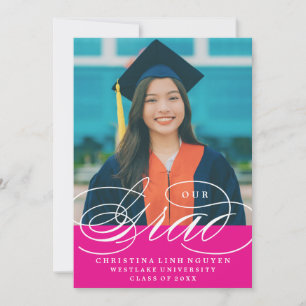 NUESTRO ELEGANTE GRADO SCRIPT   INVITACIÓN DE GRAD