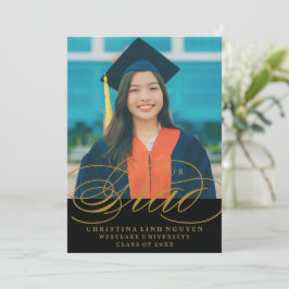 NUESTRO ELEGANTE GRADO SCRIPT | INVITACIÓN DE GRAD