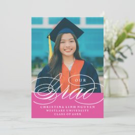NUESTRO ELEGANTE GRADO SCRIPT | INVITACIÓN DE GRAD