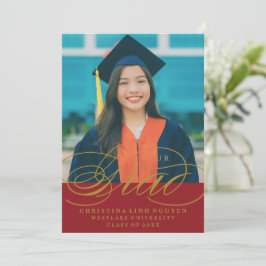 NUESTRO ELEGANTE GRADO SCRIPT | INVITACIÓN DE GRAD