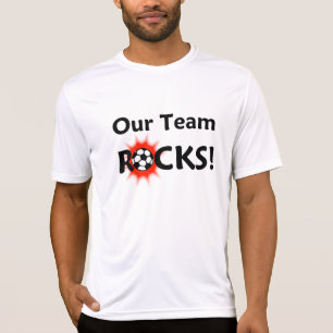 Nuestro equipo oscila la camiseta del nombre/del