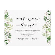 Nuestro hogar de ensueño, vegetación, Invitación e