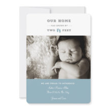 Nuestro hogar ha crecido con el anuncio de nacimie