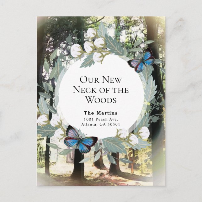 Nuestro Nuevo Barrio Anuncio de Mudanza (Anverso)