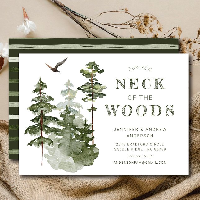 Nuestro nuevo cuello del bosque | Invitación móvil (Subido por el creador)