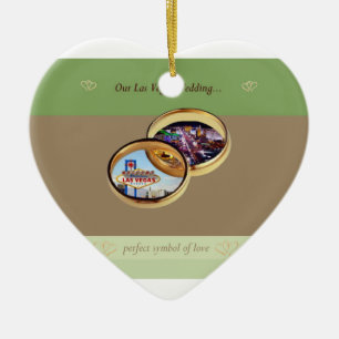 Nuestro ornamento Boda de Las Vegas