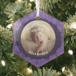 Nuestro ornamento de foto de bebé pequeño Gerber -