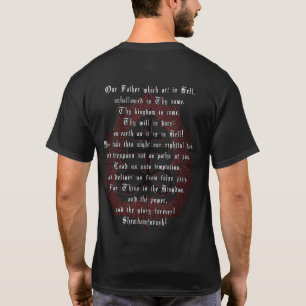 Nuestro padre en la camiseta de la oración del in
