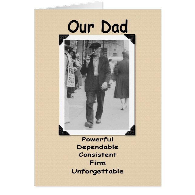 Nuestro papá - el viejos Fart (Frente)