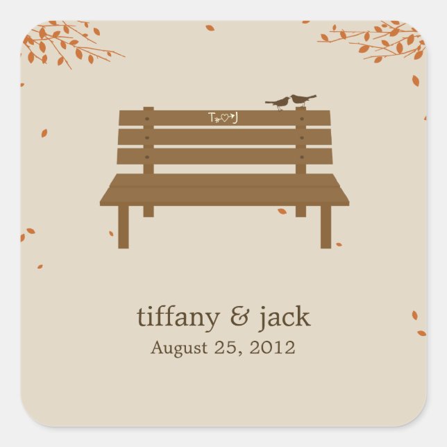 Nuestro Pegatina de Bench Favor (Anverso)