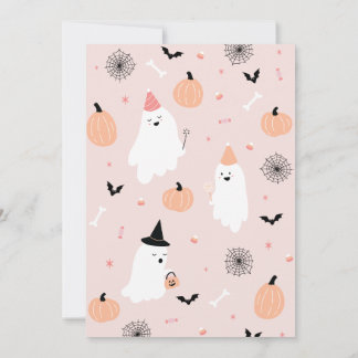 Nuestro Pequeño Boo - Invitación de Halloween de p