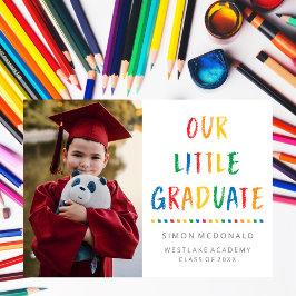 NUESTRO PEQUEÑO GRADUADO | INVITACIÓN DE FOTO GRAD