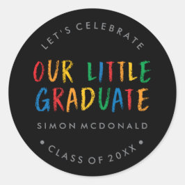 NUESTRO PEQUEÑO GRADUADO | PEGATINA DEL PARTIDO DE