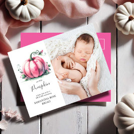 Nuestro pequeño trago de calabaza y ver invitacion