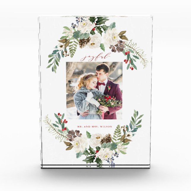 Nuestro primer bloque de fotos navideñas (Anverso)