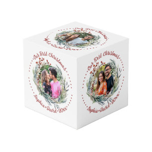 Nuestro primer cubo de fotos boda de bayas de Navi