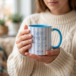 Nuestro Primer Día del Padre Taza