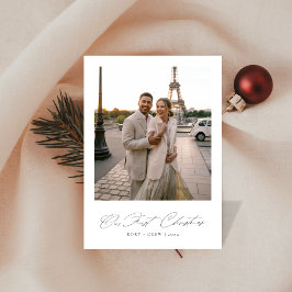 Nuestro primer guión elegante de Navidad Fotografí