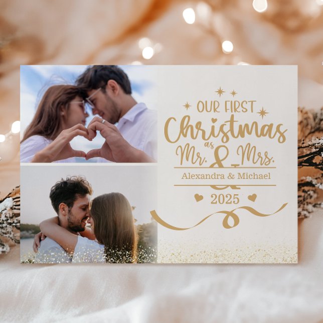 Nuestro Primer Navidad 2 Fotos Sr. y Sra. (Subido por el creador)