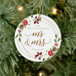 Nuestro Primer Navidad Ornamento de Navidad para R