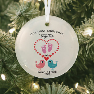 Nuestro primer ornamento casado, personalizado y e