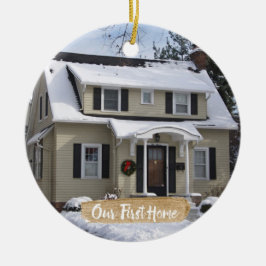 Nuestro primer ornamento casero del navidad