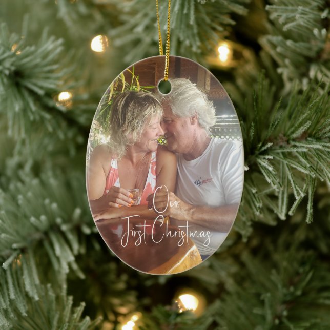 Nuestro primer ornamento cerámico de Navidad (Árbol)