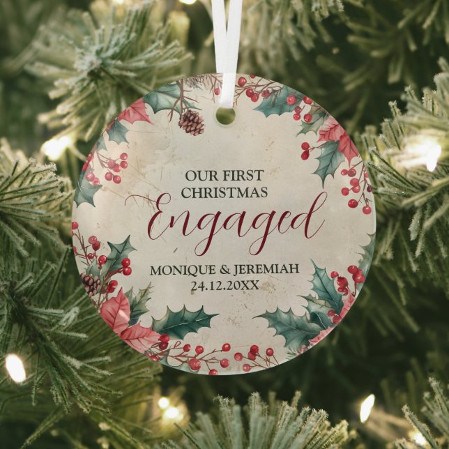 Nuestro primer ornamento cerámico de Navidad compr (in situ)