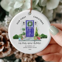 Nuestro primer ornamento de cerámica de la nueva c