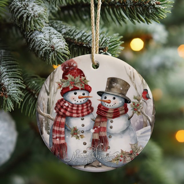 Nuestro primer Ornamento de Navidad, Sr... y Sra.  (Subido por el creador)