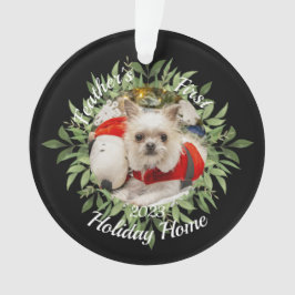 Nuestro primer ornamento de vacaciones para nuestr