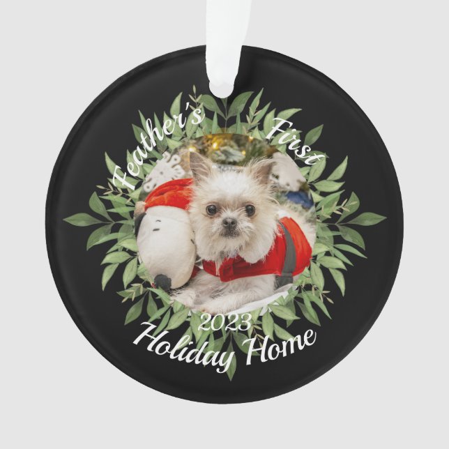 Nuestro primer ornamento de vacaciones para nuestr (Anverso)