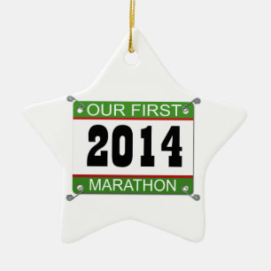 Nuestro primer ornamento del maratón - 2014