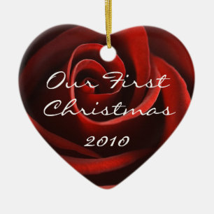 Nuestro primer ornamento del navidad