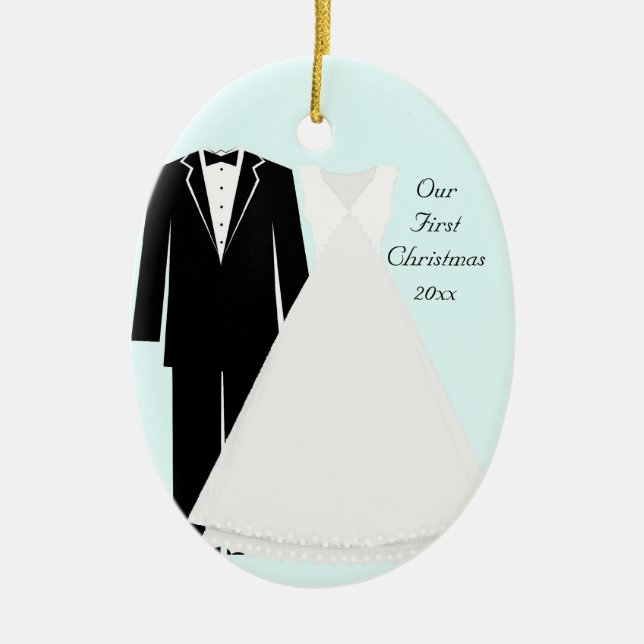 Nuestro primer ornamento del navidad (Frente)