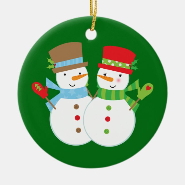 Nuestro primer ornamento del navidad (Frente)