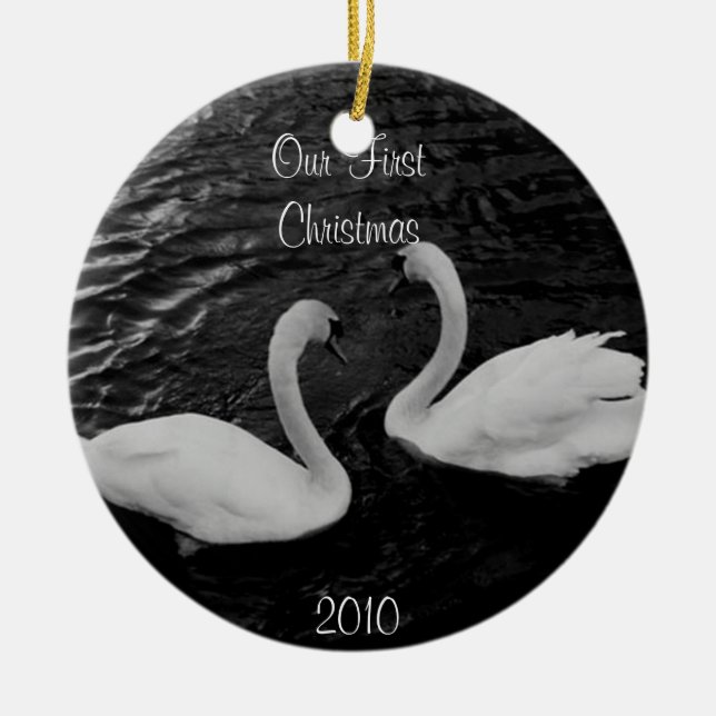 Nuestro primer ornamento del navidad (Frente)