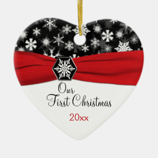 Nuestro primer ornamento del recuerdo del navidad