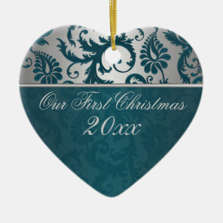 Nuestro primer ornamento del recuerdo del navidad