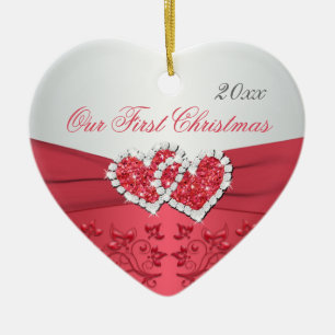 Nuestro primer ornamento del recuerdo del navidad