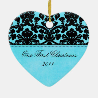 Nuestro primer ornamento del recuerdo del navidad