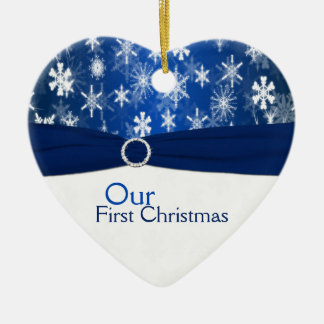 Nuestro primer ornamento del recuerdo del navidad